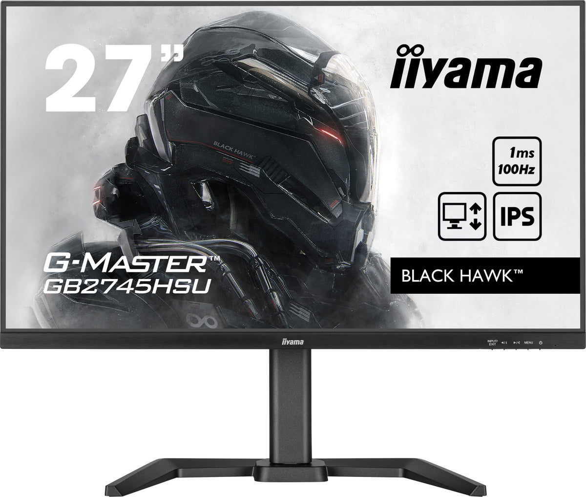 iiyama G-MASTER GB2745HSU-B1 - 68.6 cm (27&quot;) - 1920 x 1080 pixels FHD LED Monitor