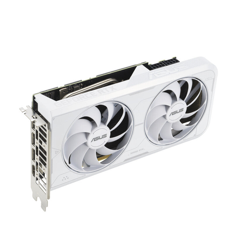 ASUS Dual WHITE - NVIDIA 8 GB GDDR6X GeForce RTX 3060 Ti graphics card