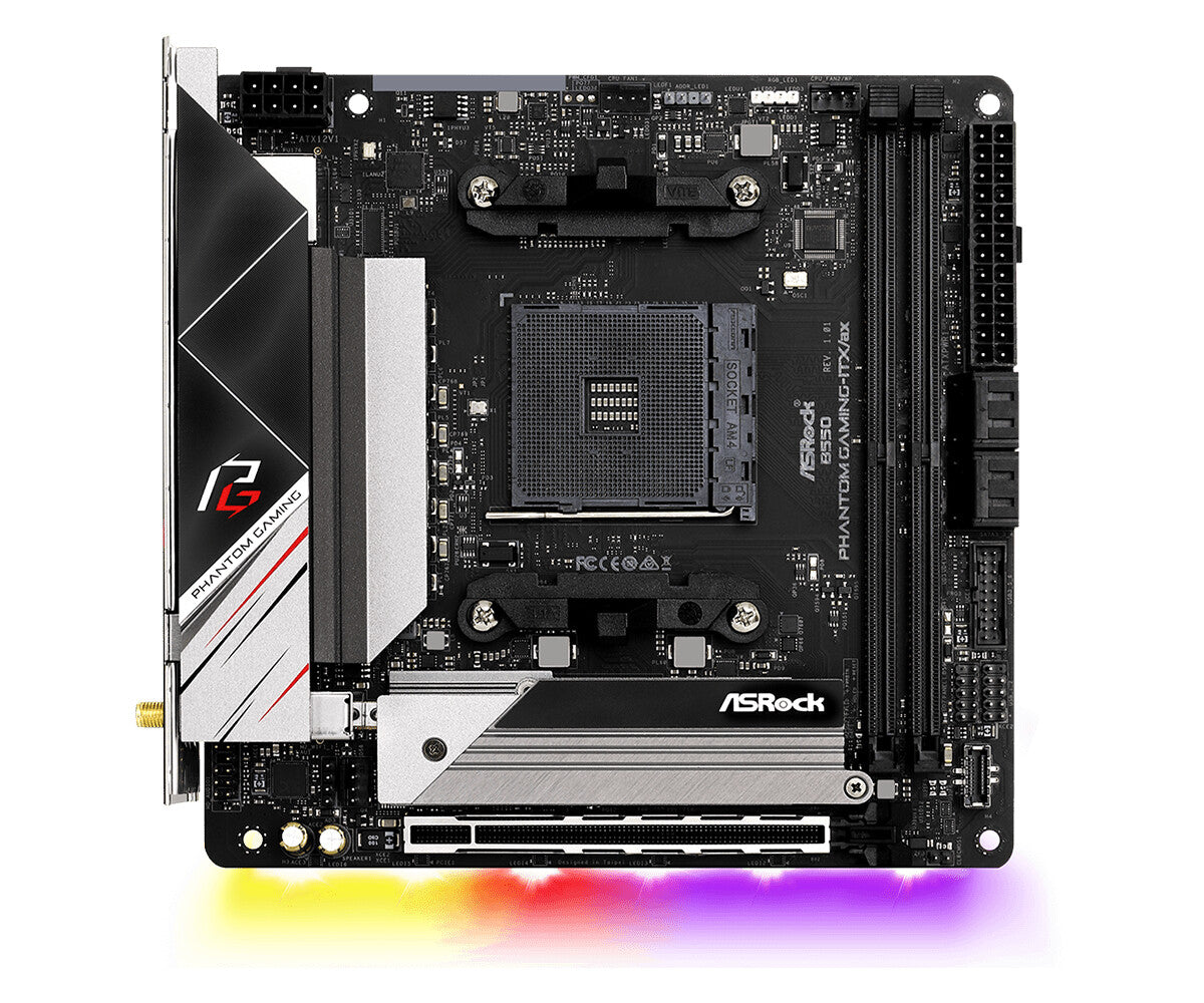 Asrock B550 Phantom Gaming-ITX/a mini ITX motherboard - AMD B550 Socket AM4