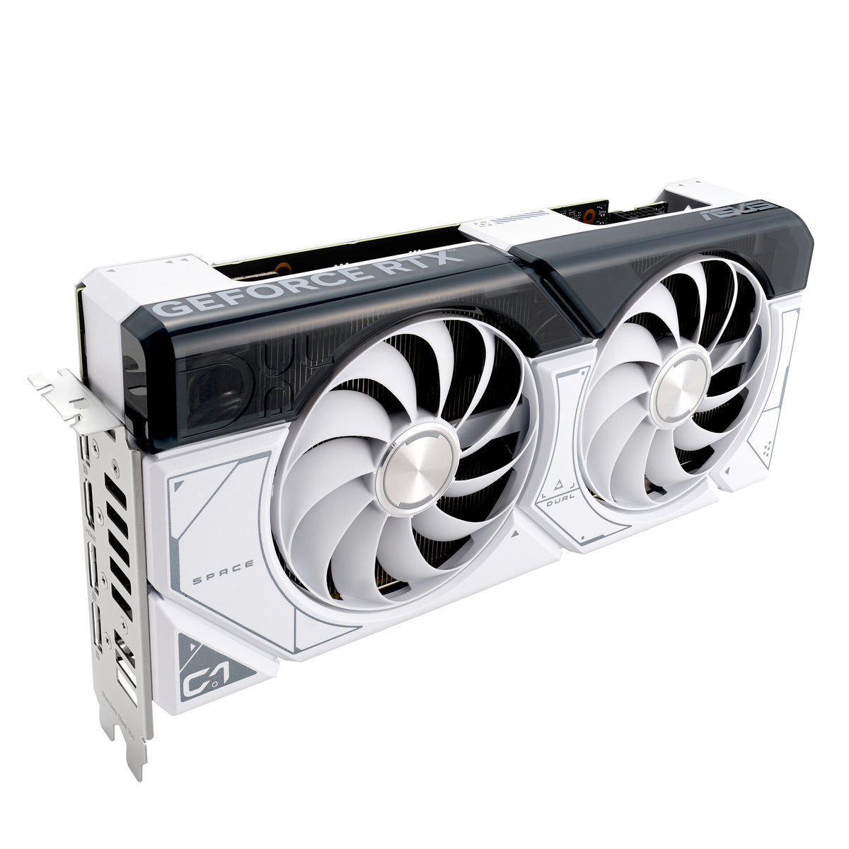 ASUS Dual White OC Edition - NVIDIA 12 GB GDDR6X GeForce RTX 4070 SUPER graphics card