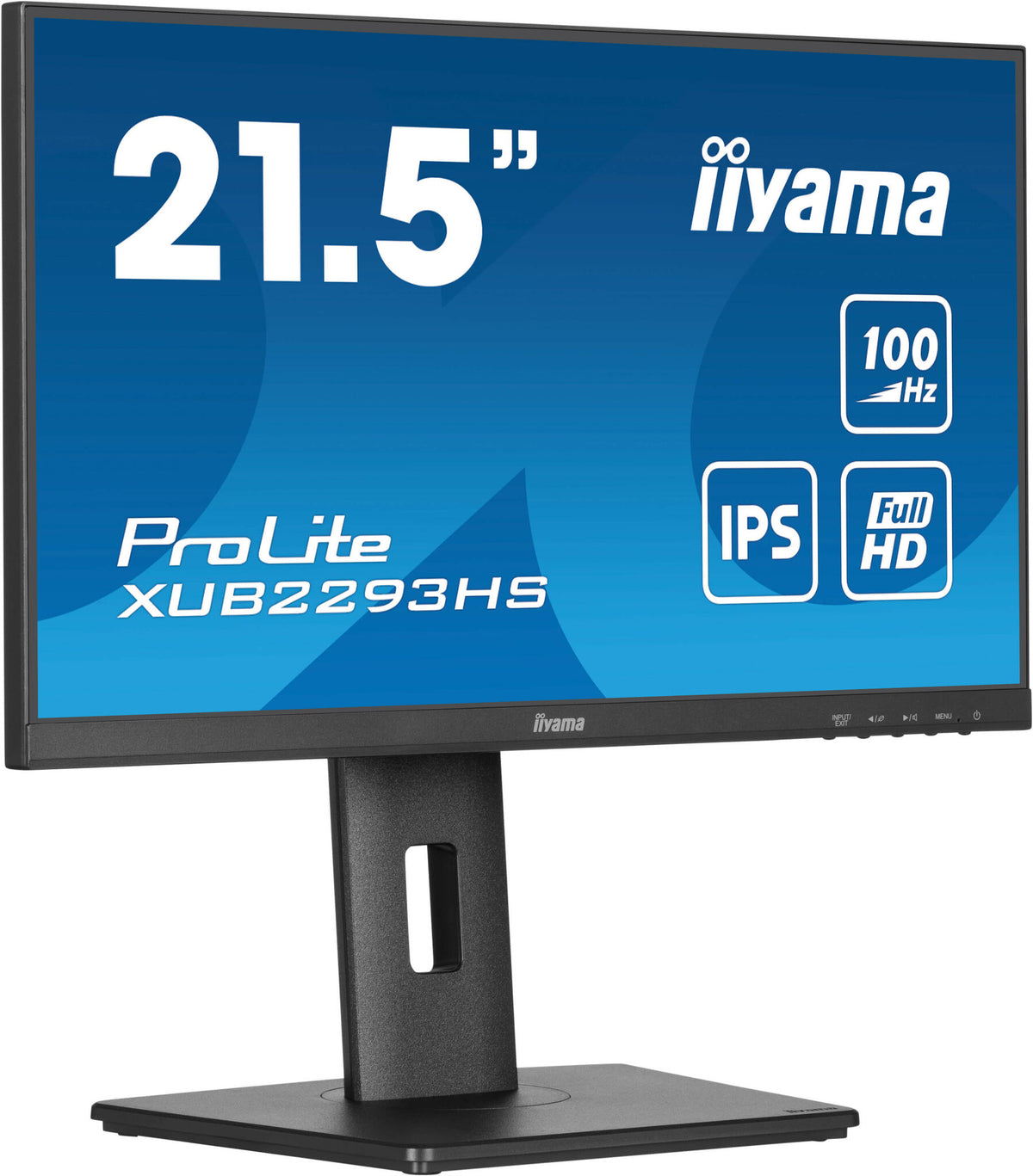 iiyama ProLite XUB2293HS-B6 - 54.6 cm (21.5&quot;) - 1920 x 1080 pixels Full HD LED Monitor