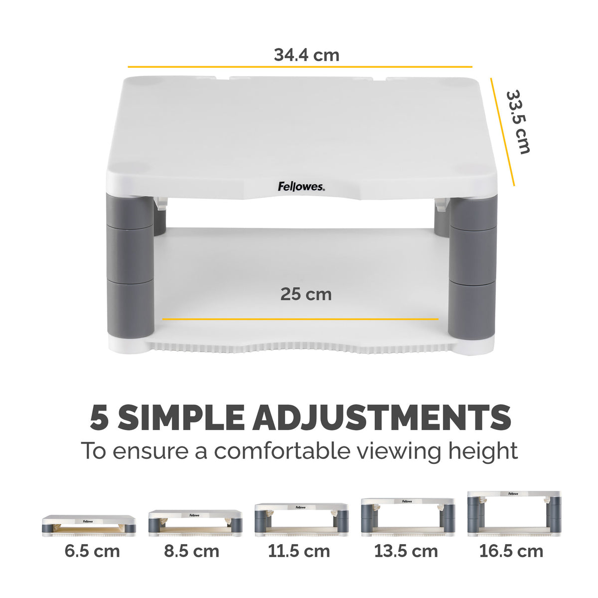 Fellowes 91717 - Premium Monitor Riser