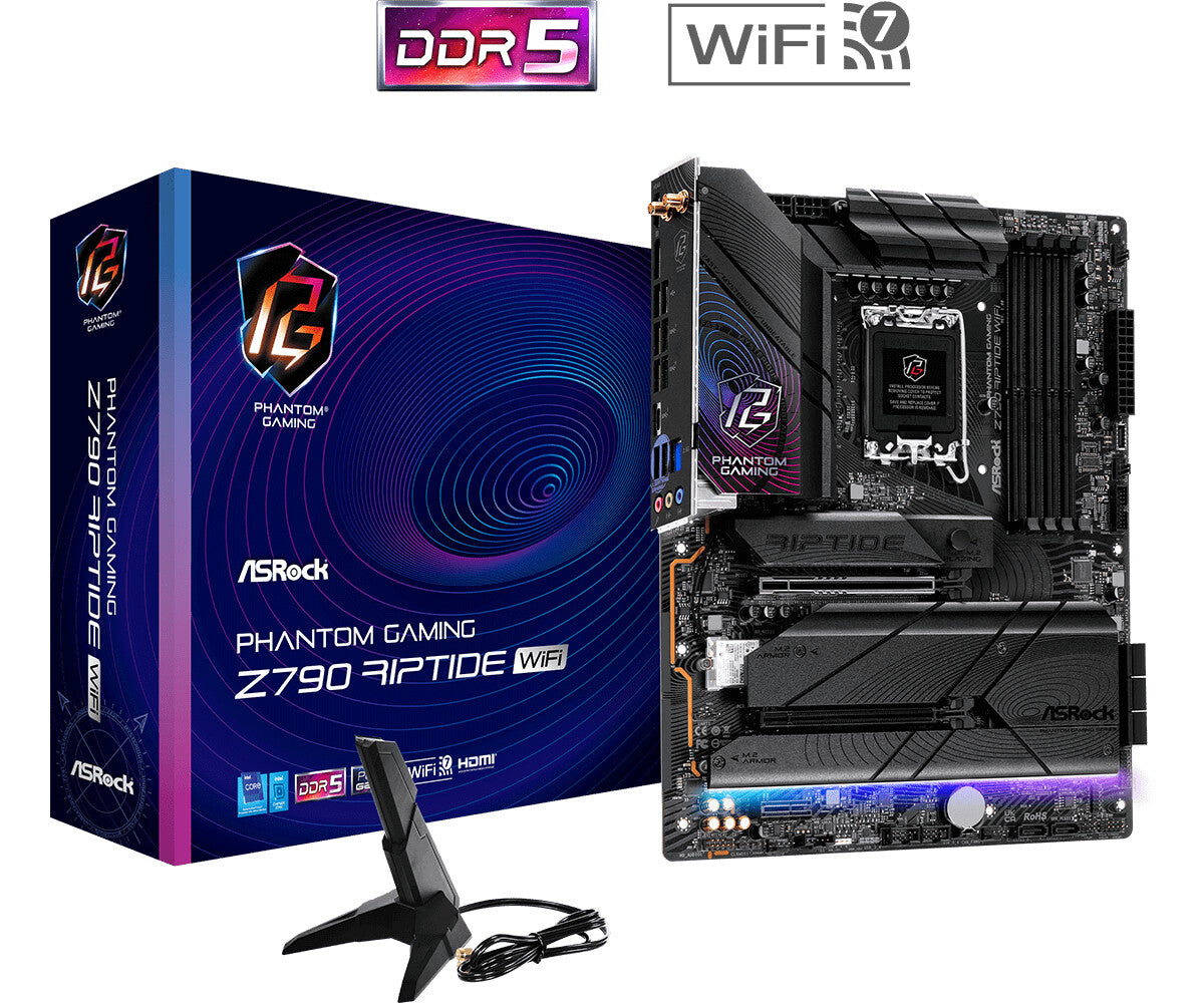 Asrock Z790 Riptide WiFi ATX motherboard - Intel Z790 LGA 1700