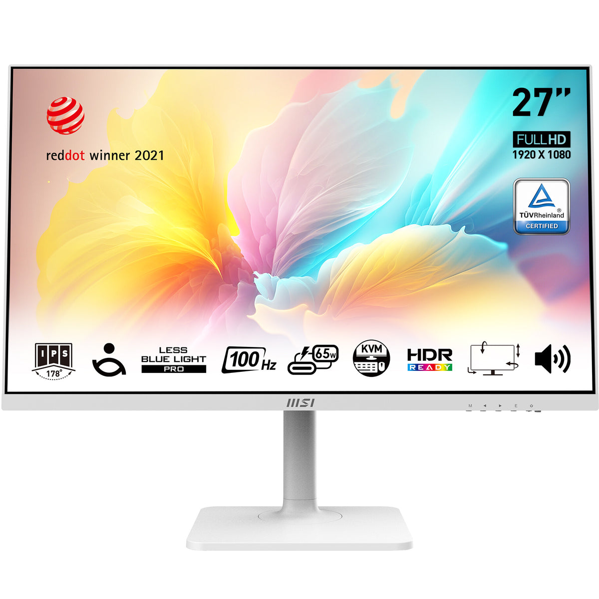 MSI Modern MD272XPW - 68.6 cm (27&quot;) - 1920 x 1080 pixels Full HD Monitor