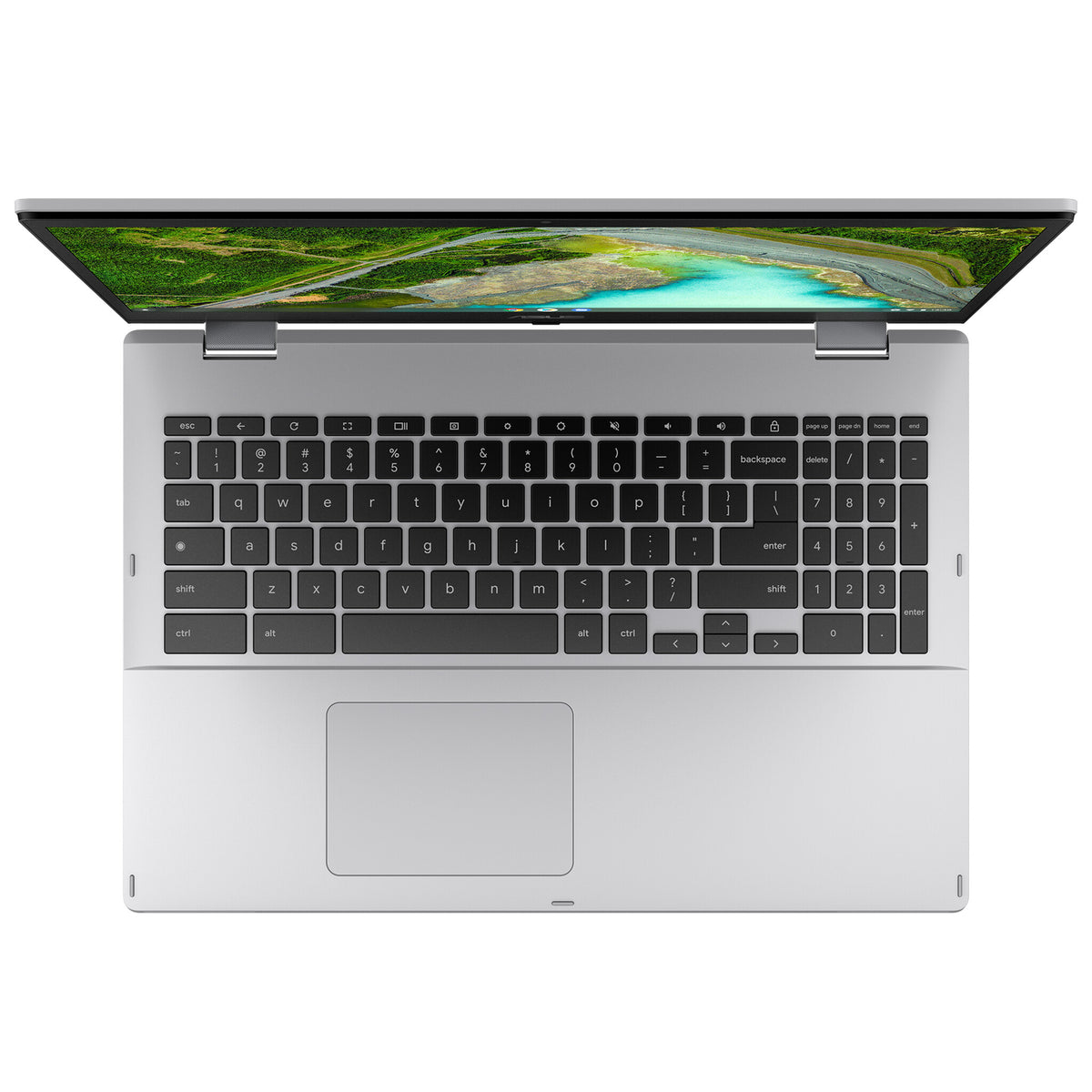 ASUS Chromebook - 39.6 cm (15.6&quot;) - Touchscreen - Intel® Celeron® N4500 - 8 GB LPDDR4x-SDRAM - 64 GB eMMC - Wi-Fi 6 - ChromeOS - Silver