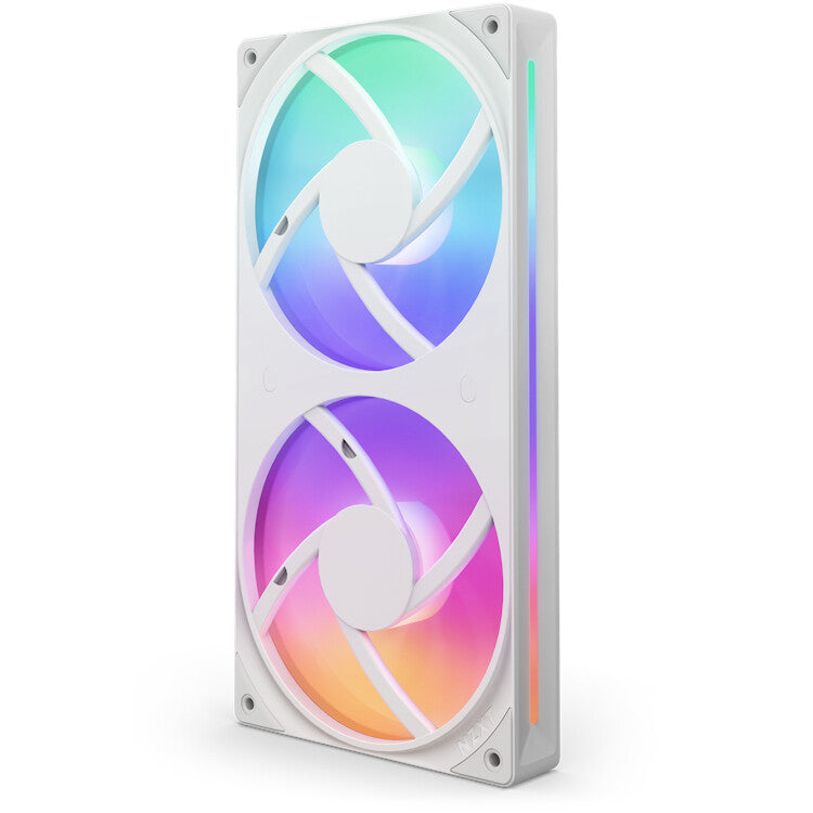 NZXT F240 RGB Core - Computer Case Fan in White - 240mm