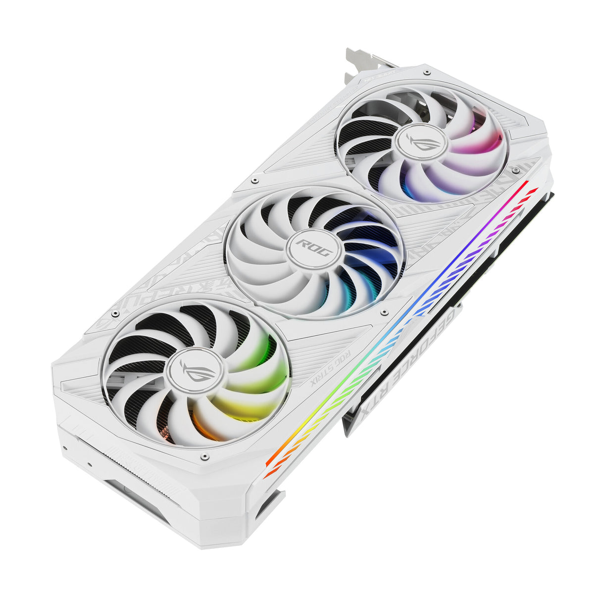 ASUS ROG STRIX V2 &quot;White Edition&quot; OC - NVIDIA 8 GB GDDR6 GeForce RTX 3070 graphics card