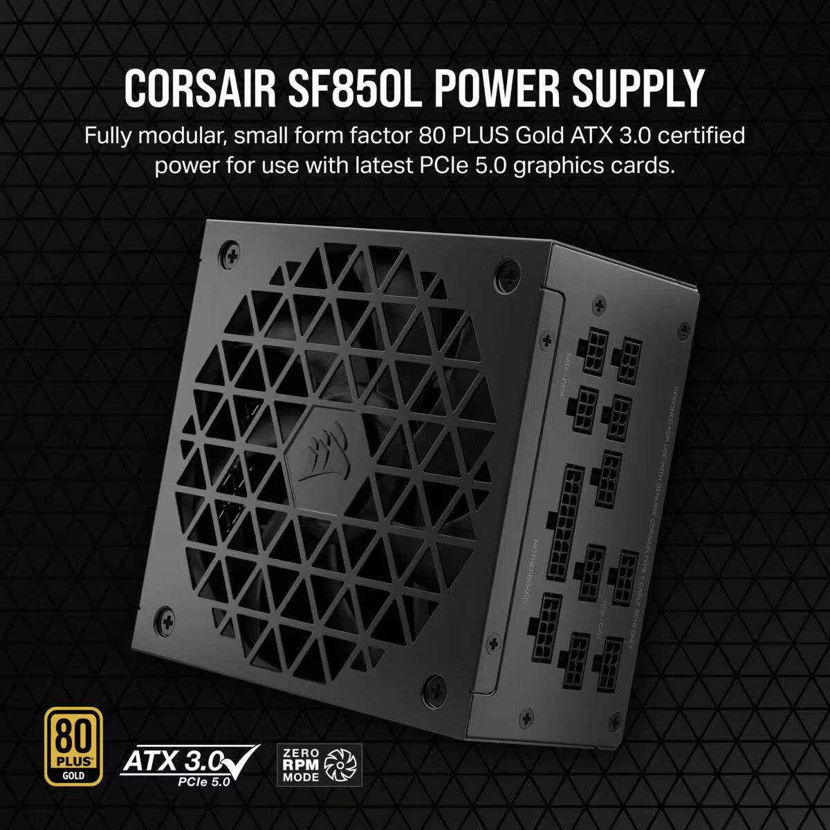 Corsair SF-850L Series - 850W 80+ Gold Fully Modular Power Supply Unit