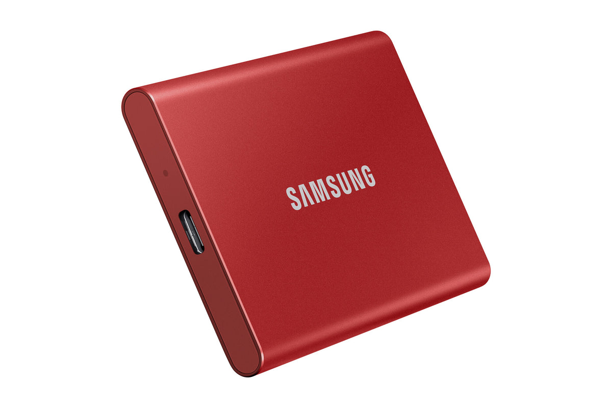 Samsung Portable SSD T7 in Red - 500 GB