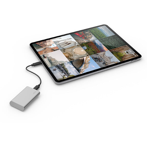 LaCie Portable - USB Type-C External SSD in Silver - 1 TB