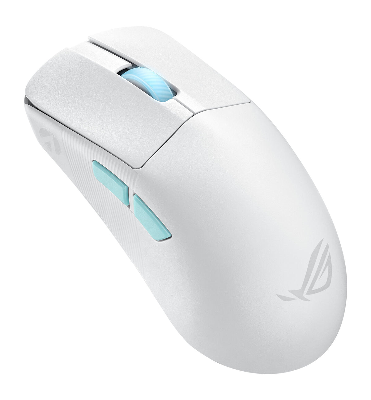 ASUS ROG Harpe Ace &quot;Aim Lab Edition&quot; - RF Wireless + Bluetooth + USB Type-C Opto-mechanical Mouse in White - 36,000 DPI