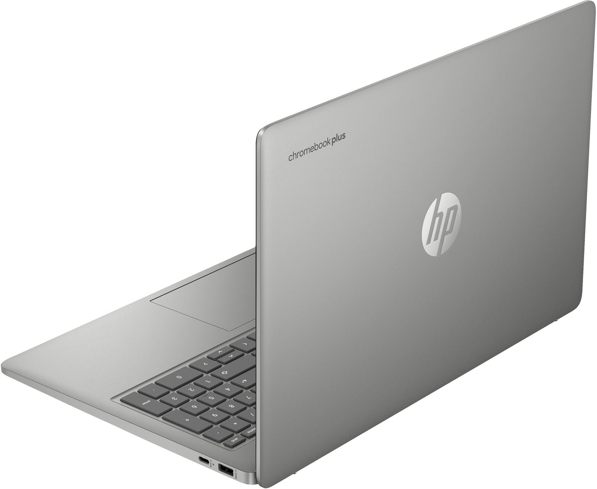 HP Chromebook Plus - 39.6 cm (15.6&quot;) - Intel® Core™ i3-N305 - 8 GB LPDDR5-SDRAM - 256 GB Flash - Wi-Fi 6 - ChromeOS - Silver