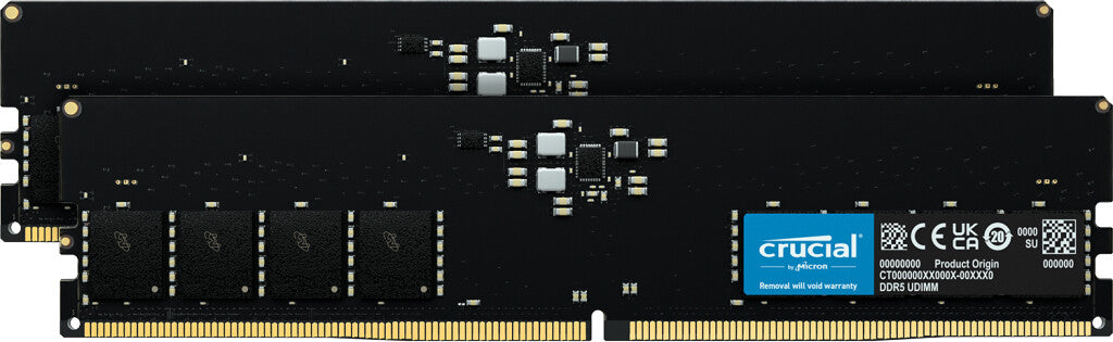 Crucial - 64 GB 2 x 32 GB DDR5 5600 MHz memory module