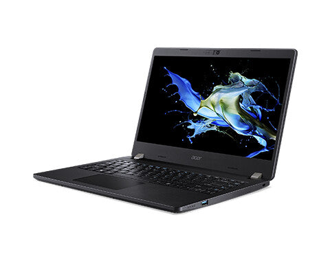 Acer TravelMate P2 Laptop - 35.6 cm (14&quot;) - Intel® Pentium® 6405U - 4 GB DDR4-SDRAM - 128 GB SSD - Wi-Fi 6 - Windows 10 Pro - Black