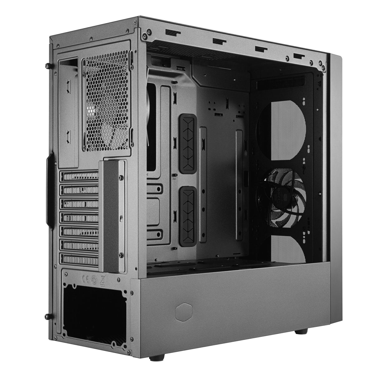 Cooler Master MasterBox NR600 - ATX Mid Tower Case in Black (No ODD)