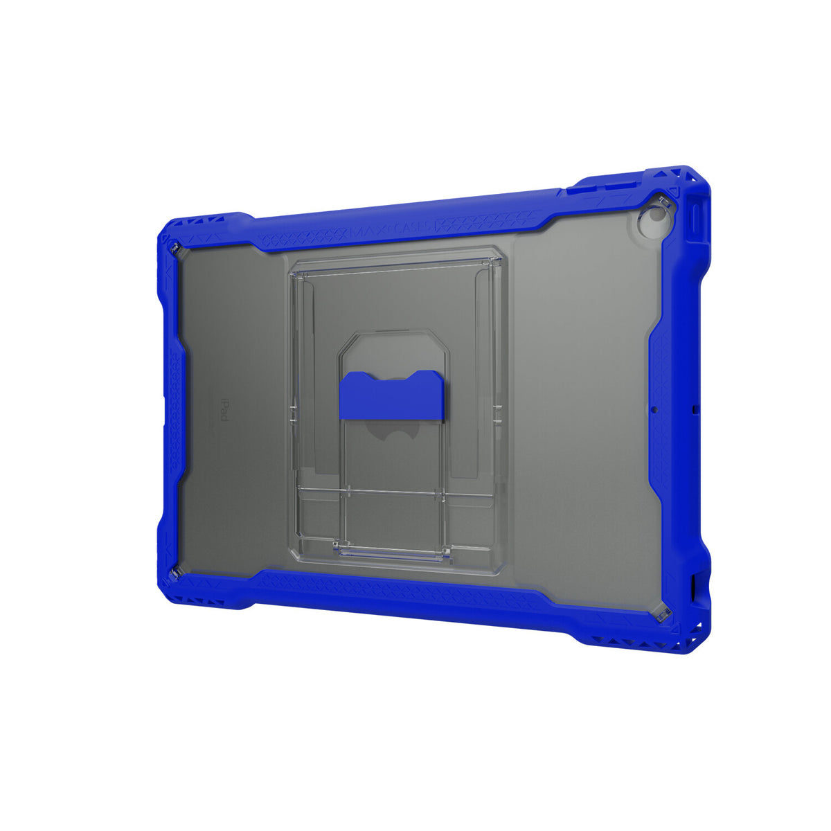 MAXCases Shield Extreme-X Cover for 10.2&quot; iPad in Blue / Transparent