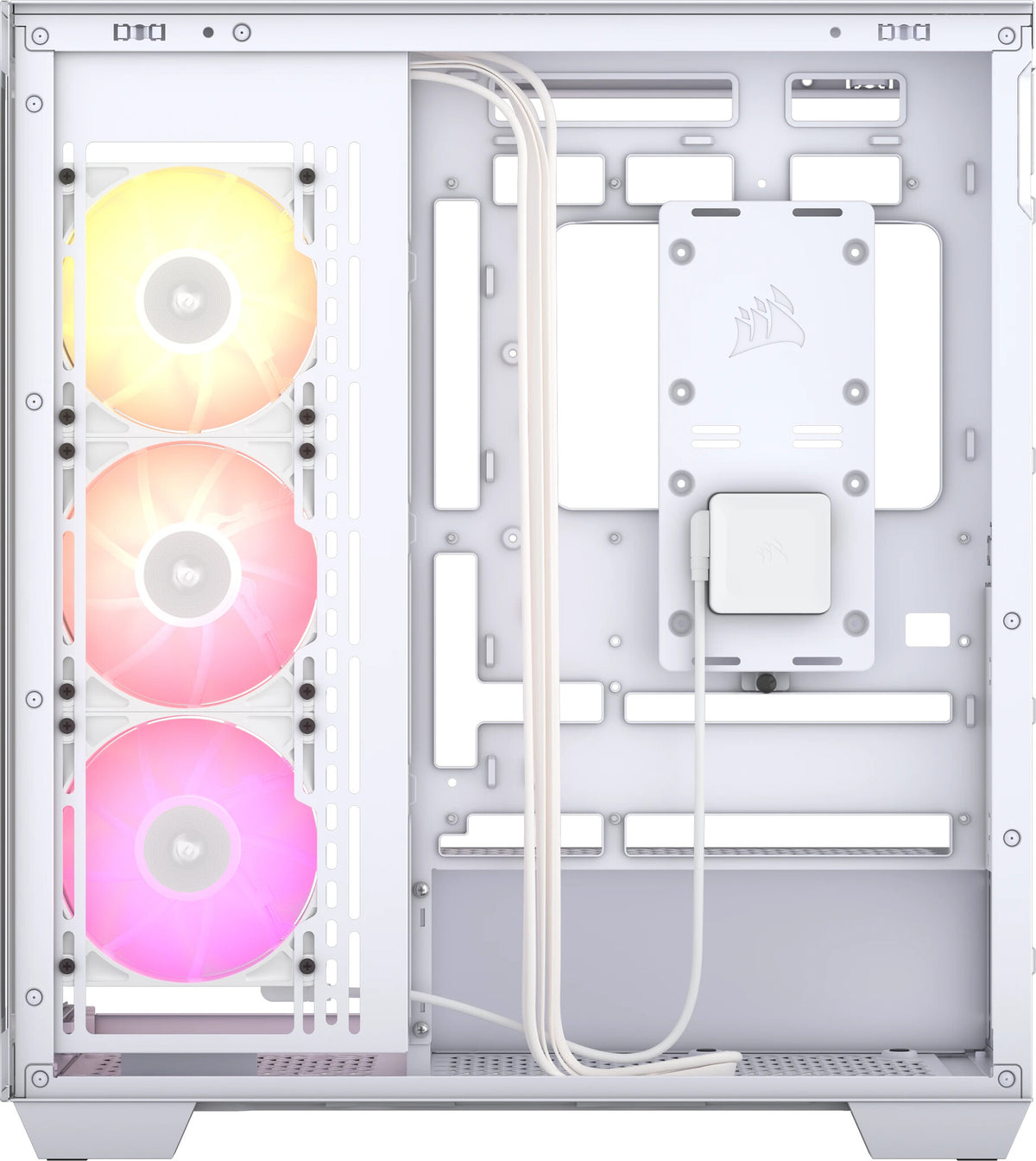 Corsair iCUE LINK 3500X RGB - EATX Mid Tower Case in White