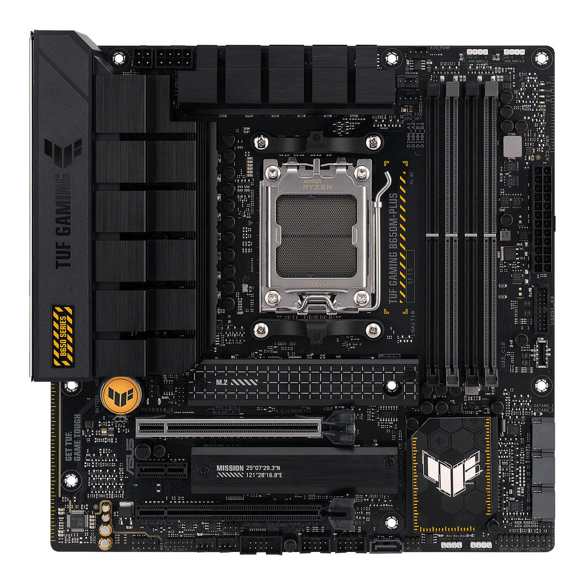 ASUS TUF GAMING B650M-PLUS micro ATX motherboard - AMD B650 Socket AM5