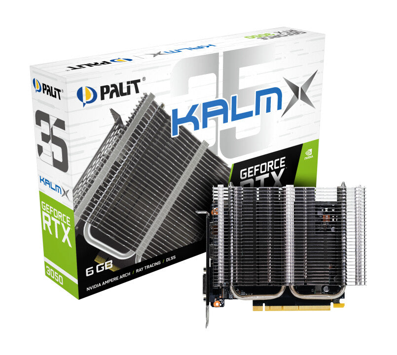 Palit KalmX - NVIDIA 6 GB GDDR6 GeForce RTX 3050 graphics card - Clove  Technology