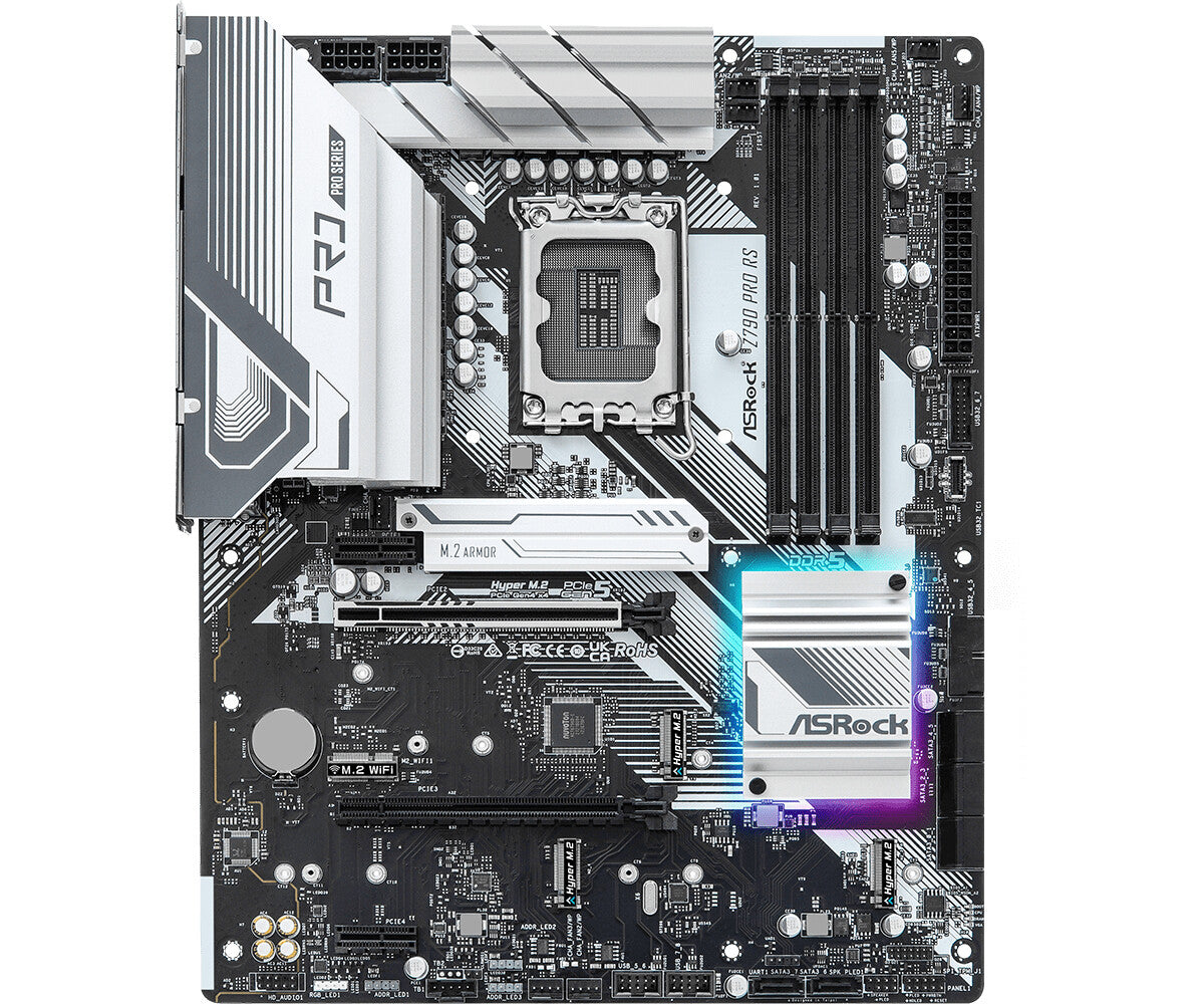 Asrock Z790 Pro RS ATX motherboard - Intel Z790 LGA 1700