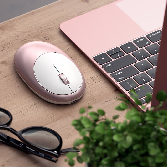 Satechi M1 - Bluetooth Optical Office Mouse in Rose Gold