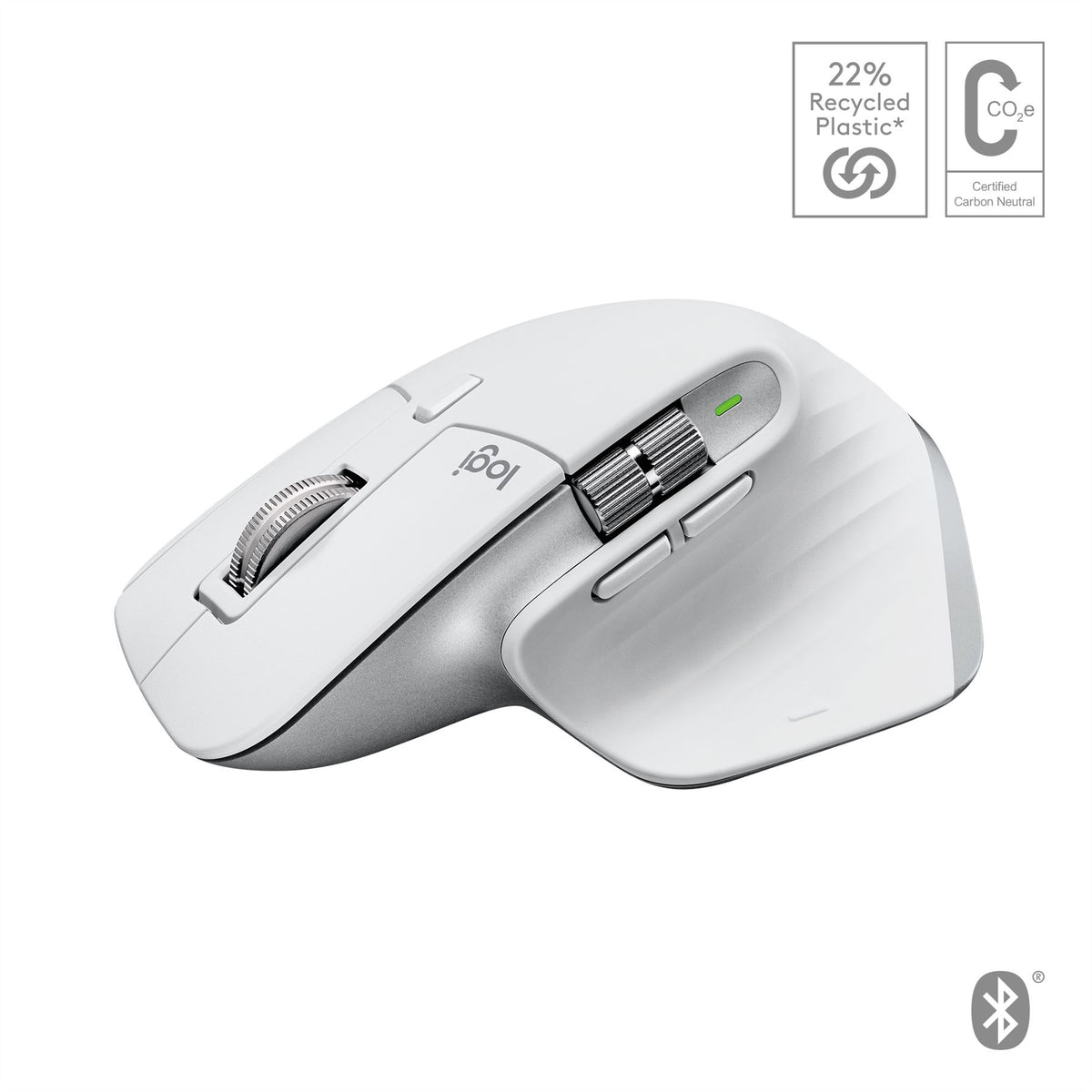 Logitech MX Master 3S Performance Wireless Mouse For Mac in White