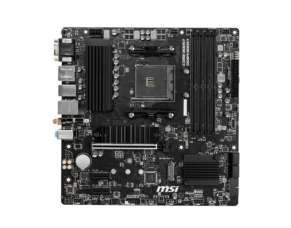 MSI B550M PRO-VDH WIFI micro ATX motherboard - AMD B550 Socket AM4