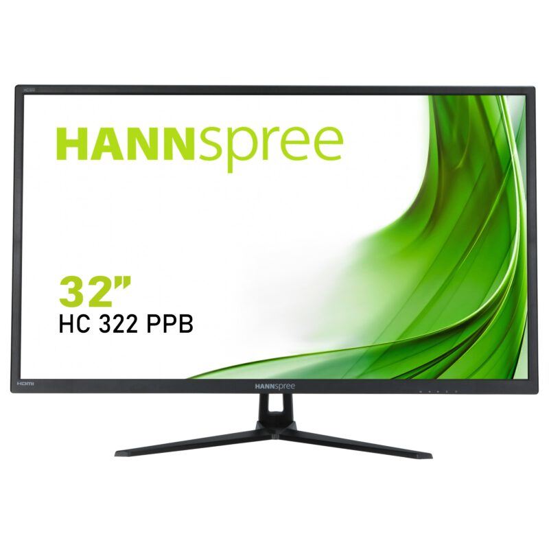 Hannspree HC322PPB Computer Monitor Wide Quad HD 81.3 cm (32&quot;) 2560 x 1440 pixels LED Black