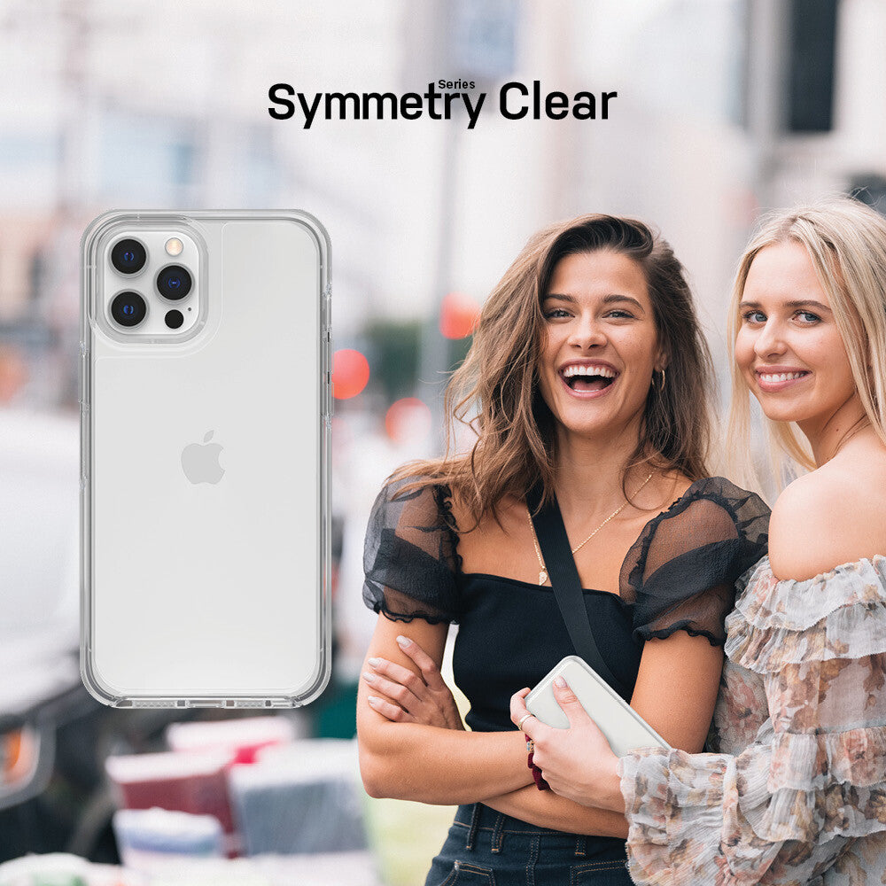 OtterBox Symmetry Clear Series for iPhone 12 / 12 Pro in Transparent