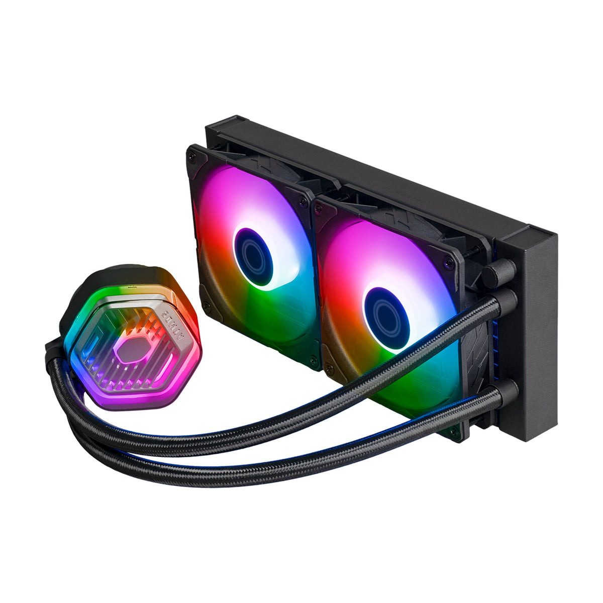 Cooler Master MasterLiquid 240 ATMOS - Liquid CPU Cooler in Black - 240mm