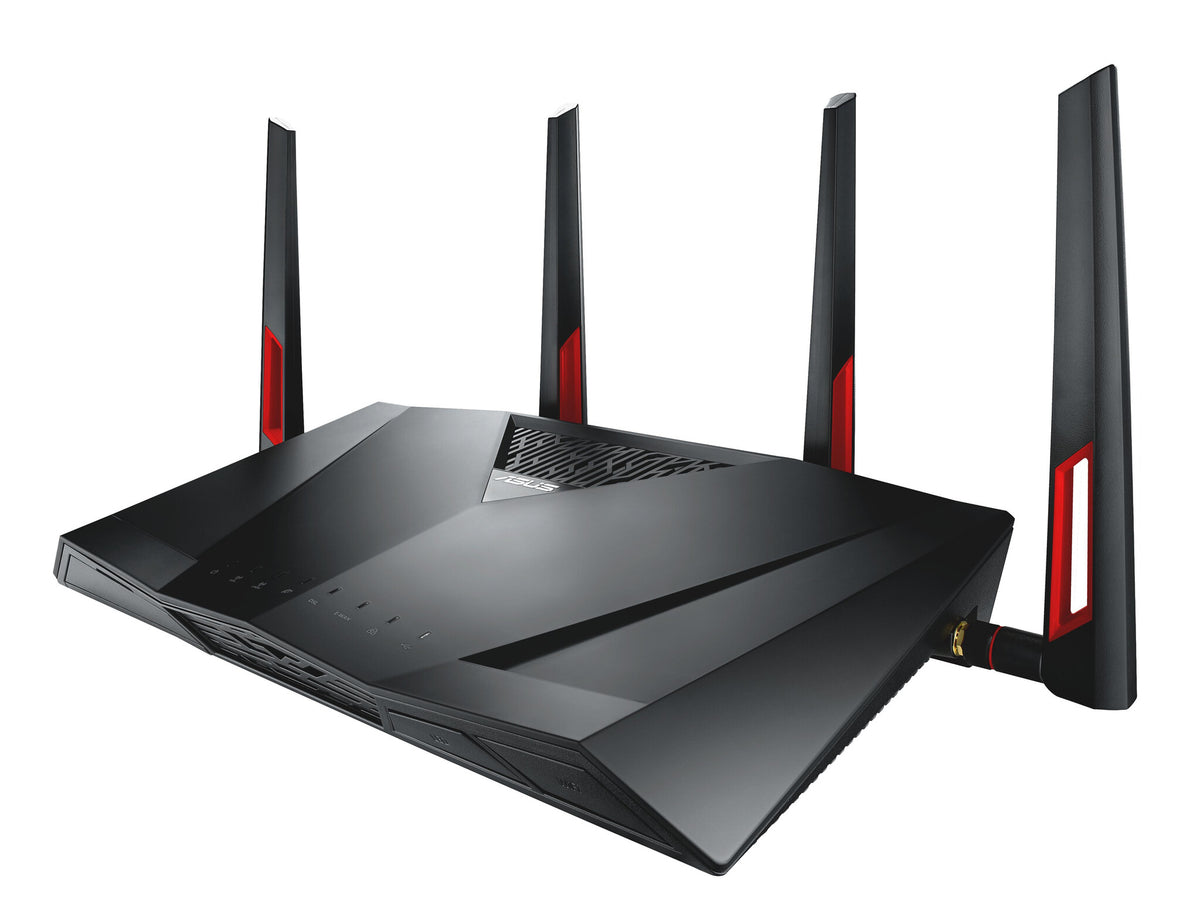 ASUS DSL-AC88U - Gigabit Ethernet Dual-band (2.4 GHz / 5 GHz) wireless router in Black