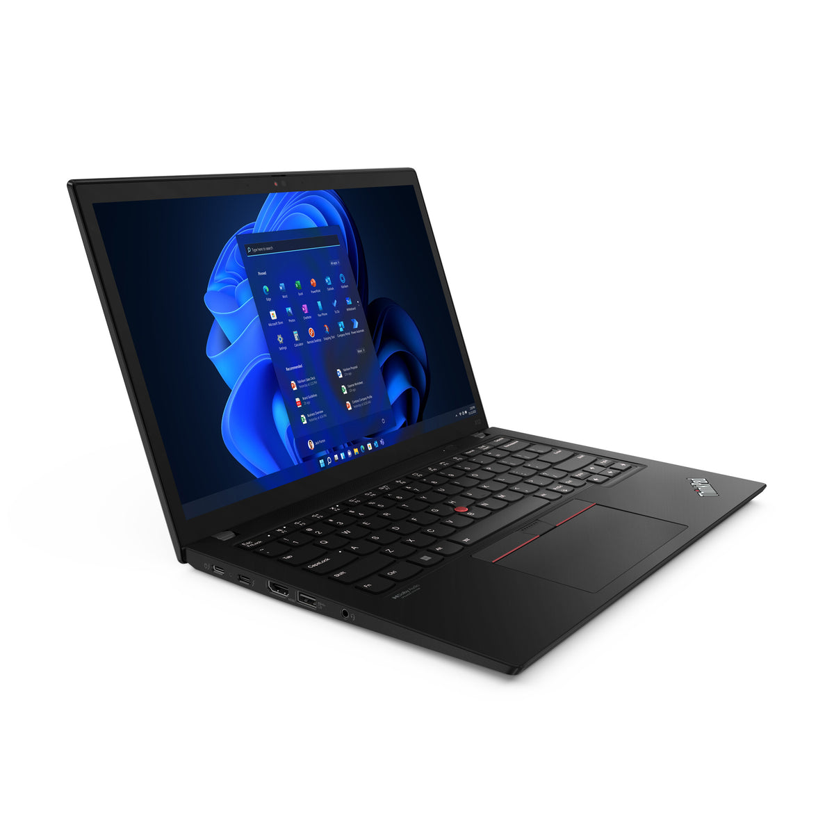 Lenovo ThinkPad X13 Gen 3 Laptop - 33.8 cm (13.3&quot;) - Intel® Core™ i5-1235U - 16 GB LPDDR5-SDRAM - 256 GB SSD - Wi-Fi 6E - Windows 11 Pro - Black