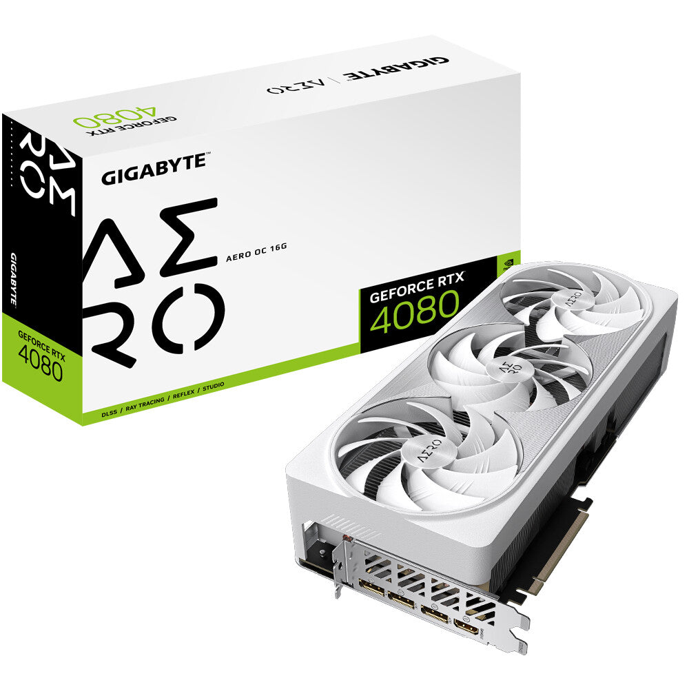 Gigabyte AERO 16GB OC - NVIDIA GDDR6X GeForce RTX 4080 graphics card