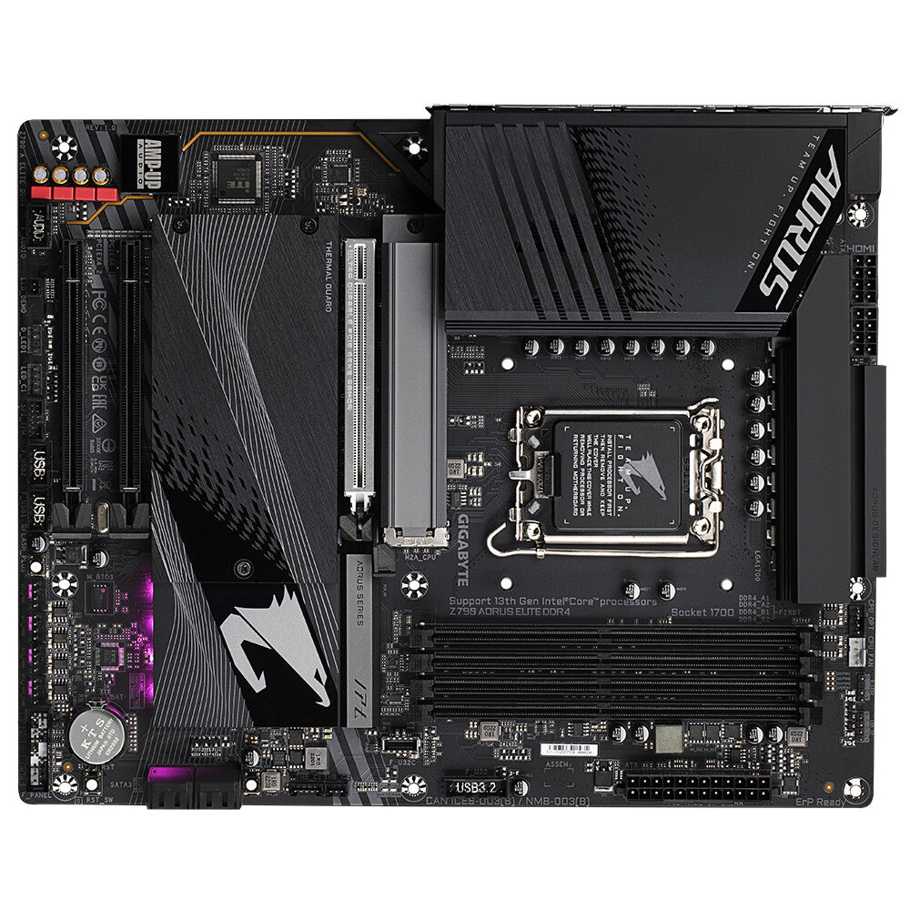 Gigabyte Z790 AORUS ELITE DDR4 ATX motherboard - Intel Z790 LGA 1700