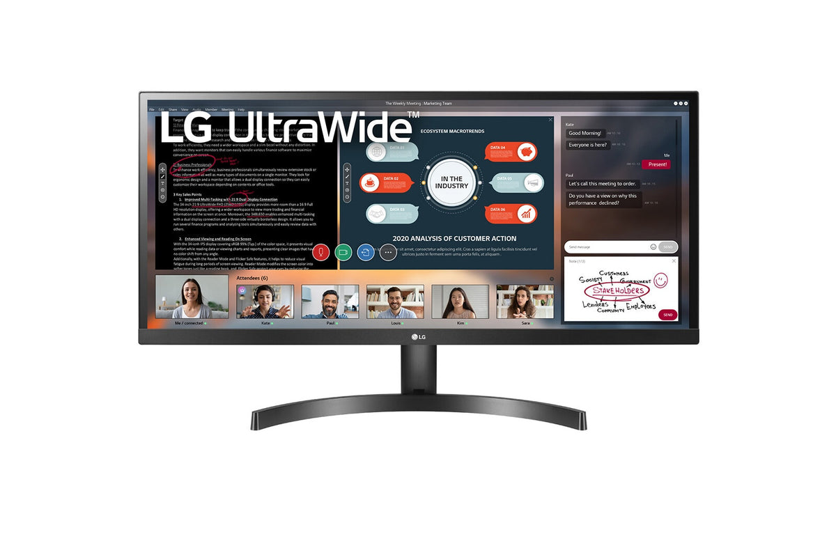 LG 29WL50S-B - 73.7 cm (29&quot;) - 2560 x 1080 pixels UltraWide FHD LED Monitor