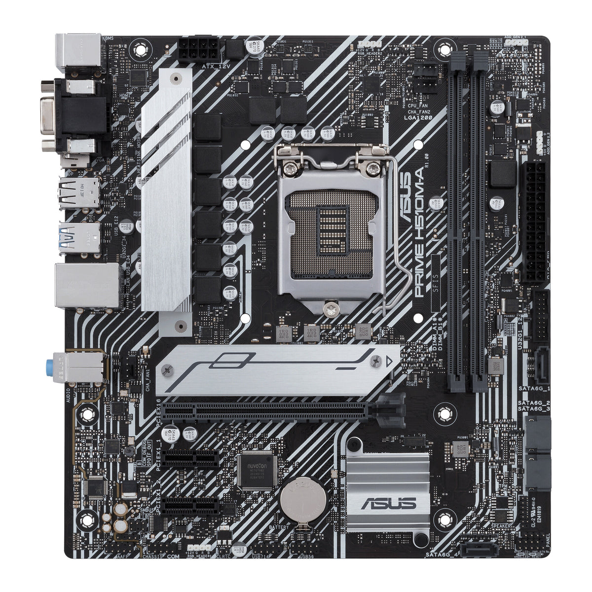 ASUS PRIME H510M-A micro ATX motherboard - Intel H510 LGA 1200