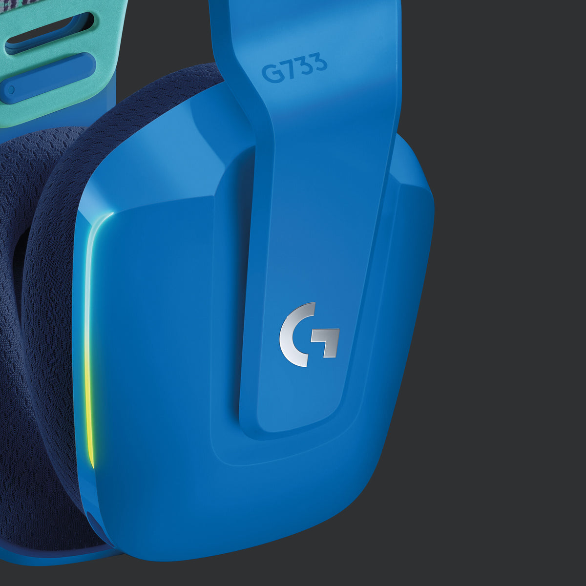 Logitech G G733 LIGHTSPEED - Wireless RGB Gaming Headset in Blue