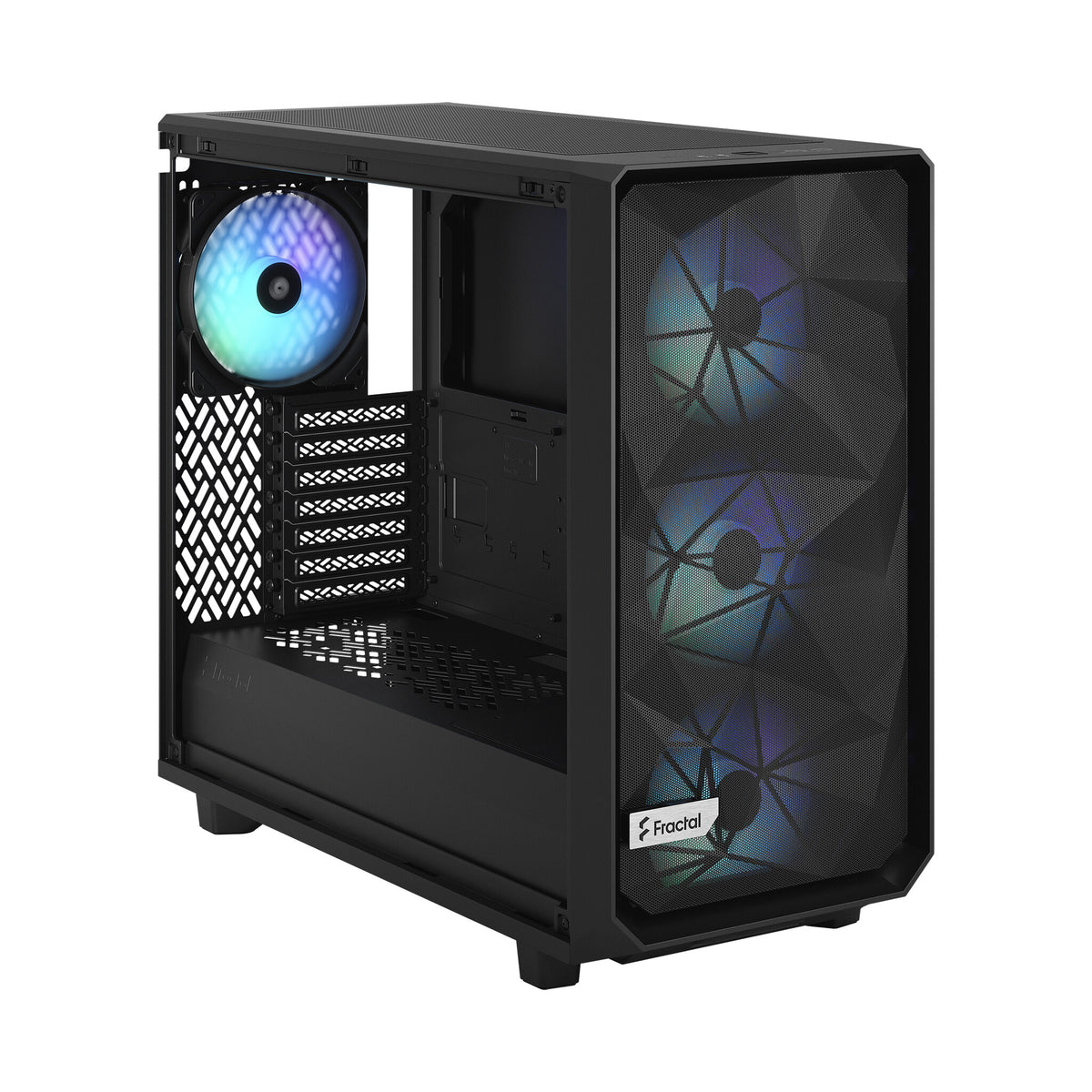 Fractal Design Meshify 2 Lite - ATX Mid Tower Case in Black