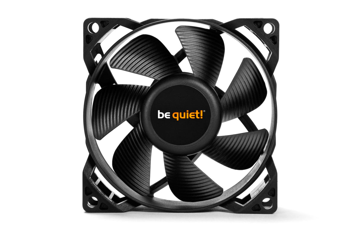 be quiet! Pure Wings 2 - Computer Case Fan in Black - 80mm