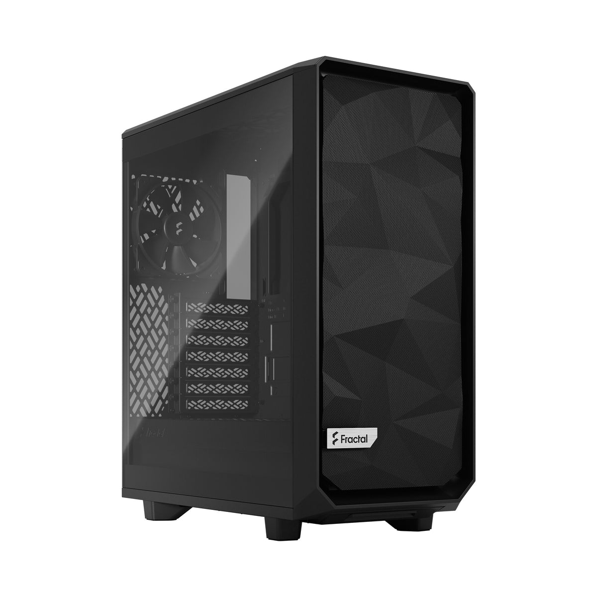 Fractal Design Meshify 2 Compact Lite - ATX Mid Tower Case in Black