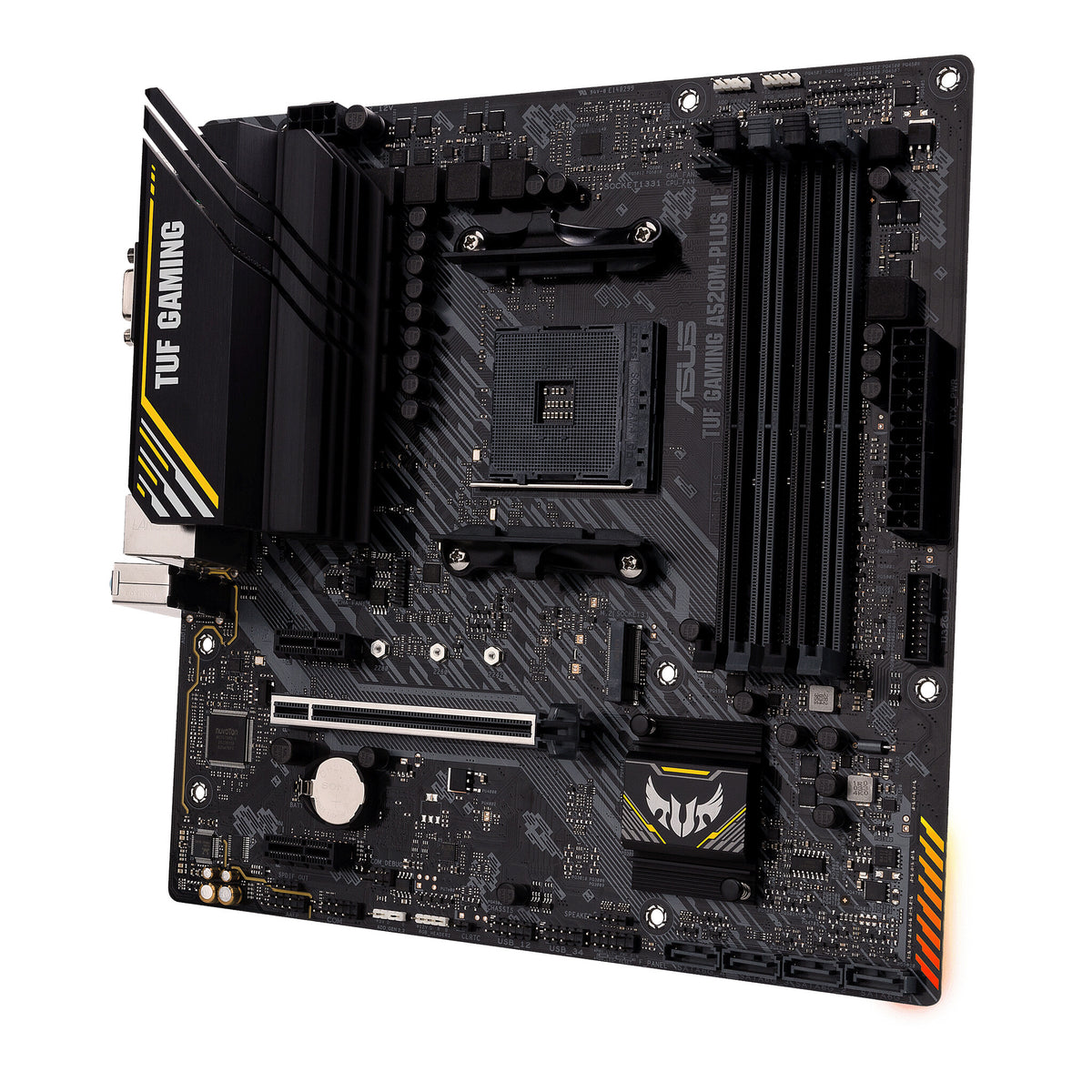 ASUS TUF GAMING A520M-PLUS II micro ATX motherboard - AMD A520 Socket AM4