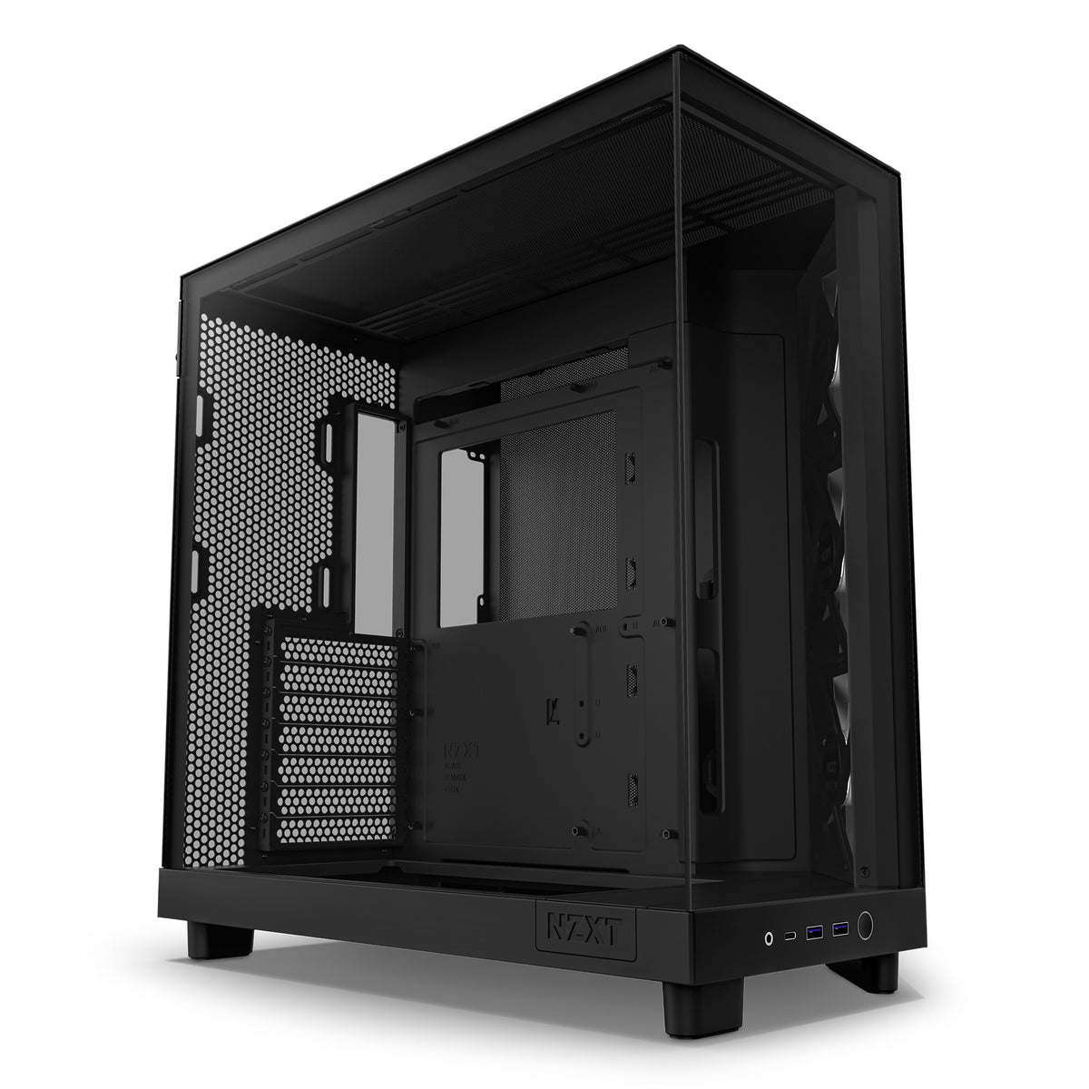 NZXT H6 Flow RGB - ATX Mid Tower Case in Black