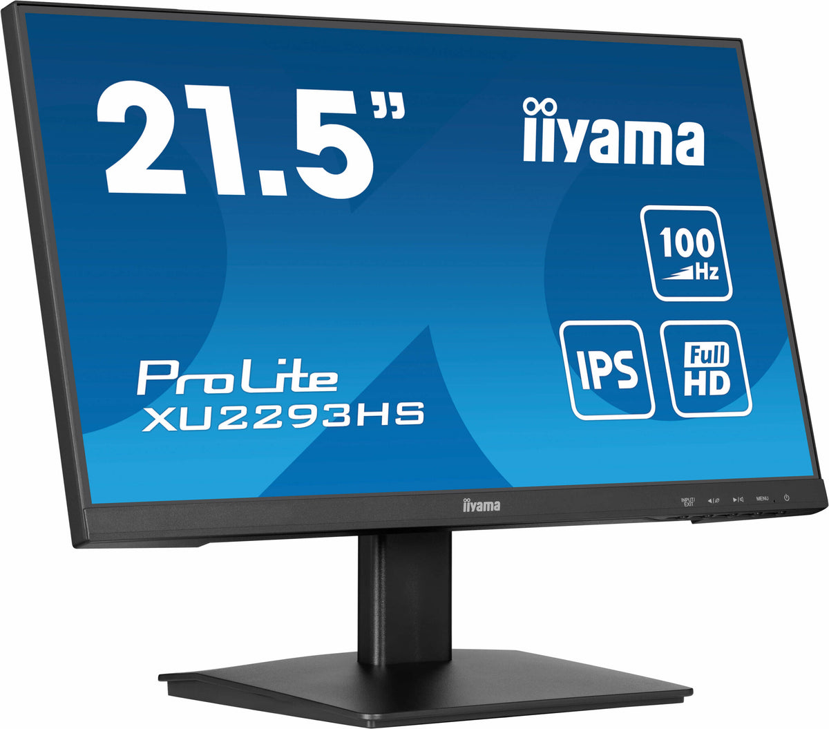 iiyama ProLite XU2293HS-B6 - 54.6 cm (21.5&quot;) - 1920 x 1080 pixels Full HD LED Monitor