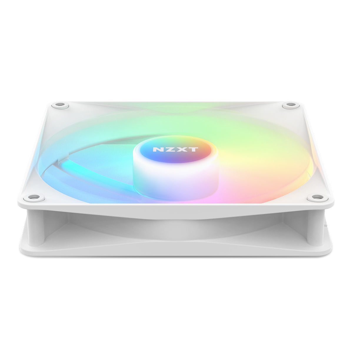 NZXT F140 RGB Core - Computer Case Fan in White - 140mm