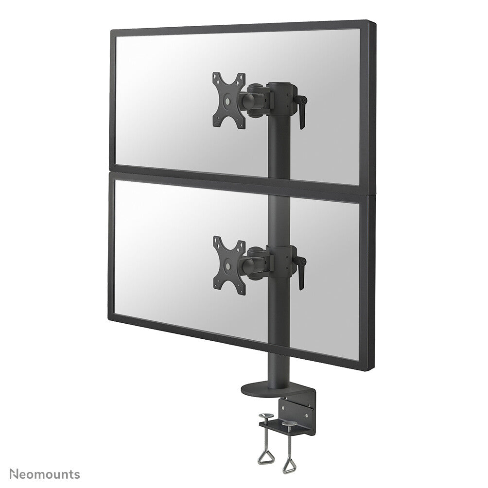 Neomounts FPMA-D960DVBLACKPLUS - Desk monitor mount for 43.2 cm (17&quot;) to 124.5 cm (49&quot;)