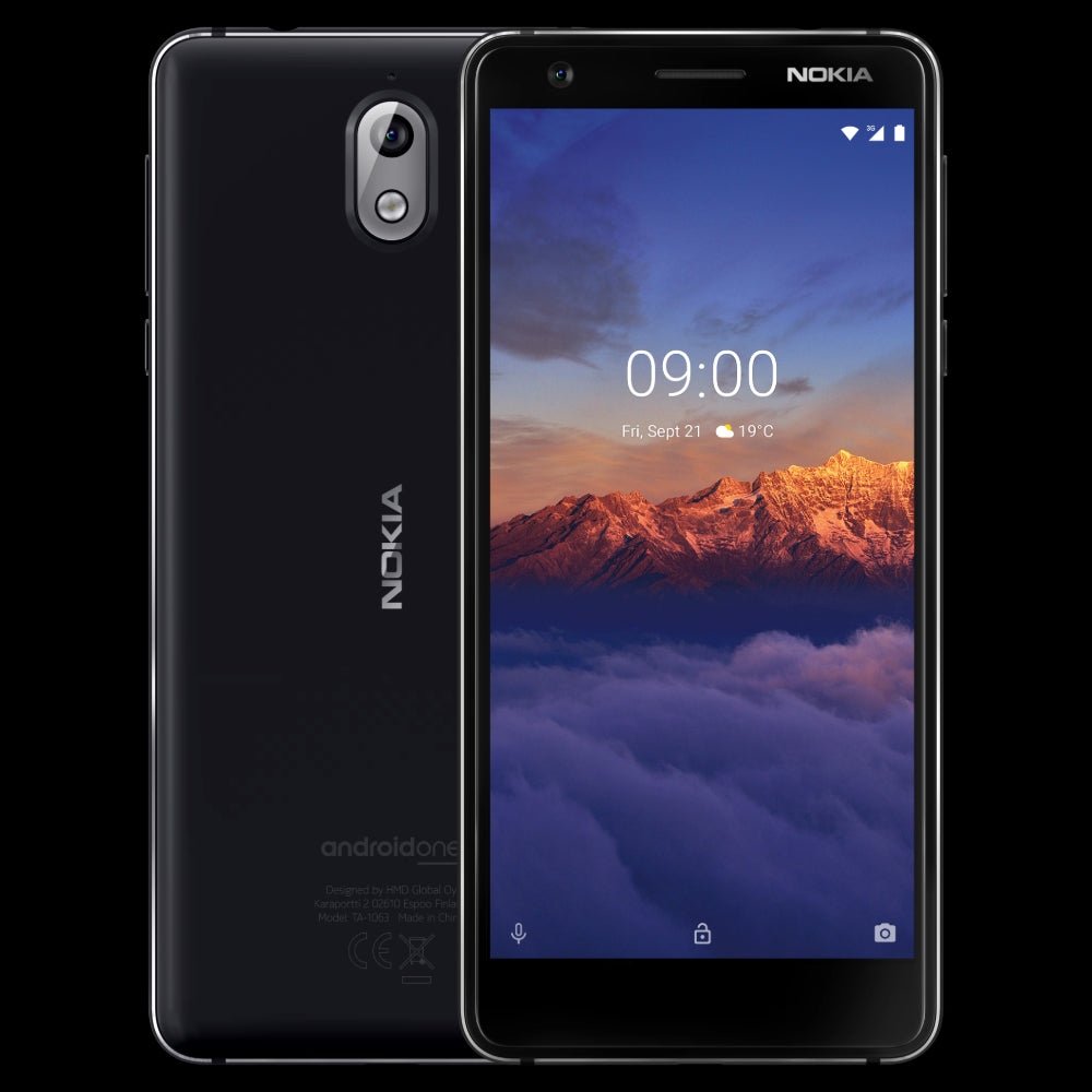 Nokia 3.1 16 GB Black Very Good Condition Unlocked