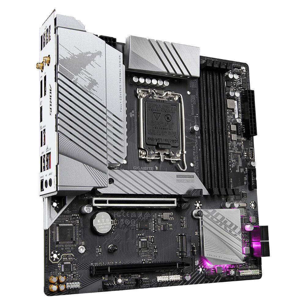 Gigabyte B760M AORUS ELITE AX Micro ATX motherboard - Intel B760 LGA 1700