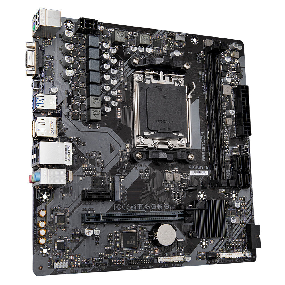 Gigabyte B650M S2H Micro ATX motherboard - AMD B650 Socket AM5