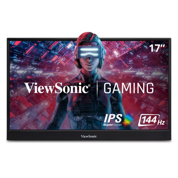 Viewsonic VX Series VX1755 Computer Monitor 43.2 cm (17&quot;) 1920 x 1080 pixels Full HD LED Black, Grey