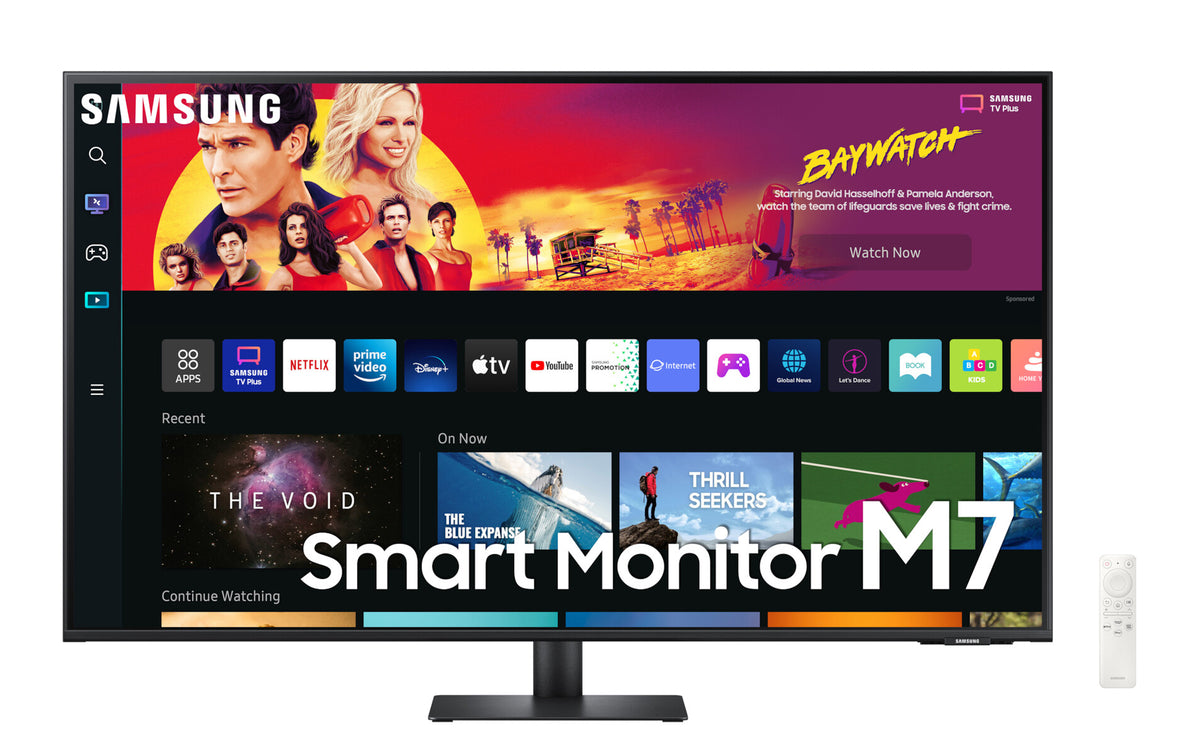 Samsung Smart Monitor M7 - 109.2 cm (43&quot;) - 3840 x 2160 pixels 4K Ultra HD LED Monitor